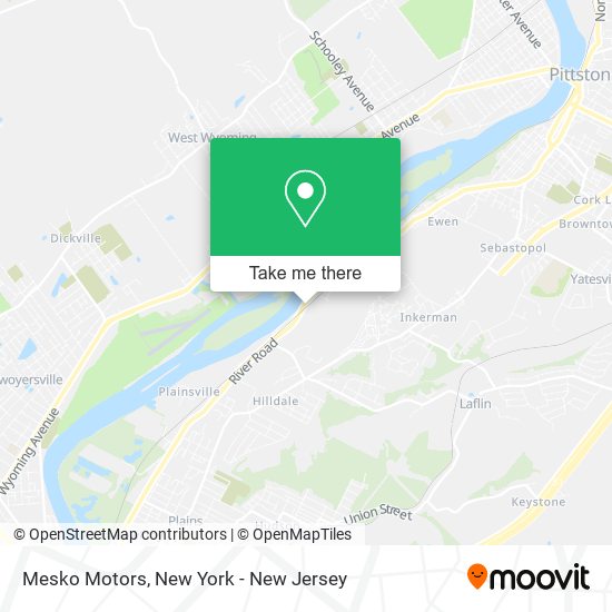 Mesko Motors map