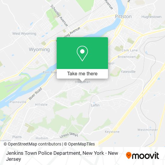 Mapa de Jenkins Town Police Department