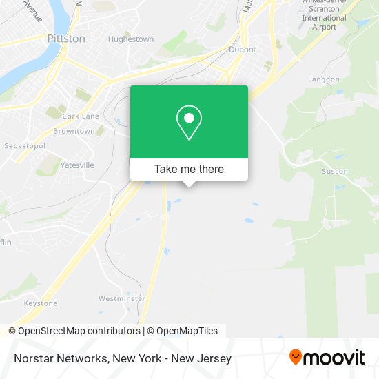 Mapa de Norstar Networks