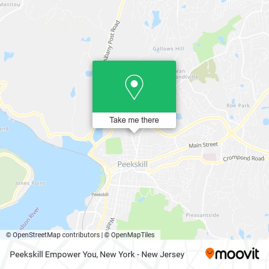 Peekskill Empower You map