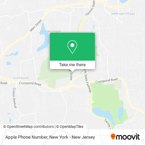 Apple Phone Number map