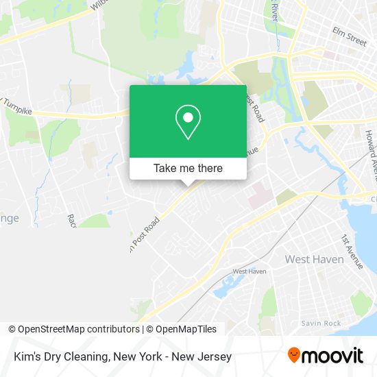 Kim's Dry Cleaning map