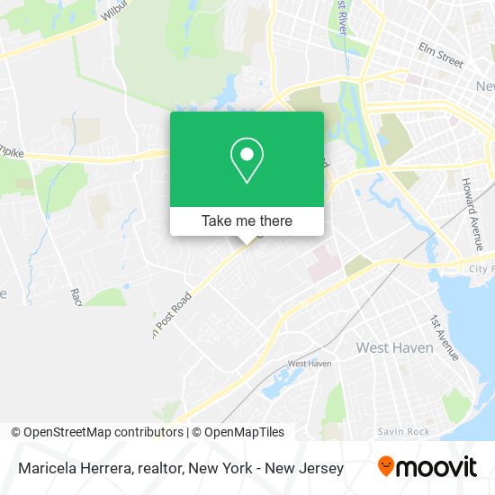 Maricela Herrera, realtor map