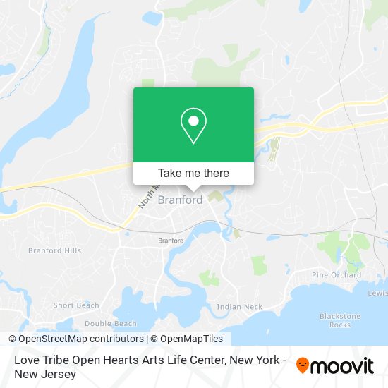 Mapa de Love Tribe Open Hearts Arts Life Center