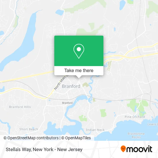 Stella's Way map
