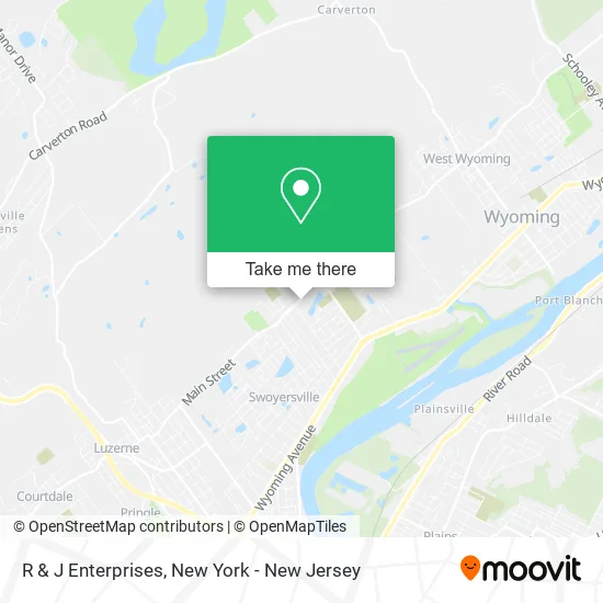 R & J Enterprises map