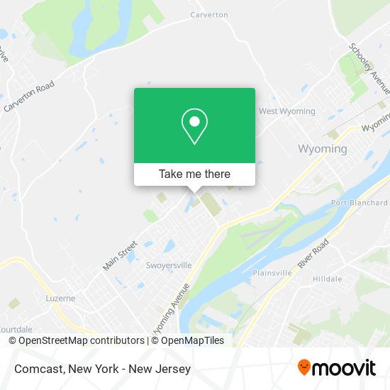 Comcast map