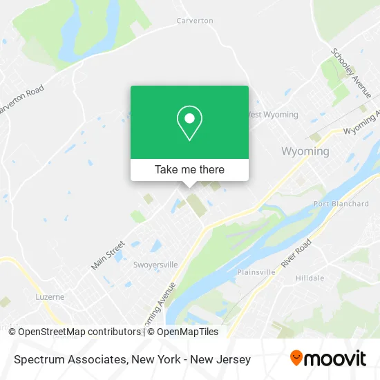 Spectrum Associates map