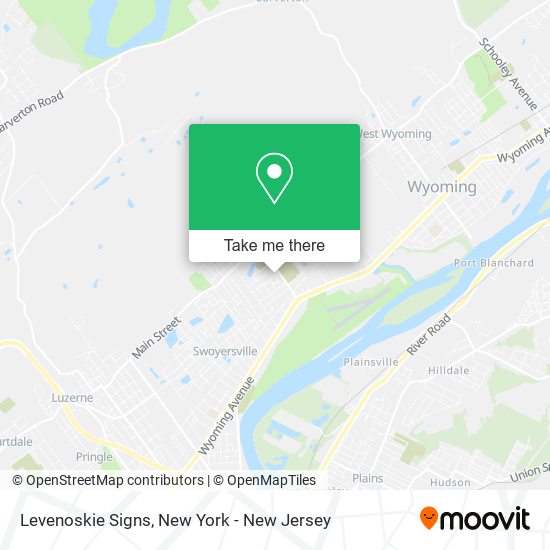 Levenoskie Signs map