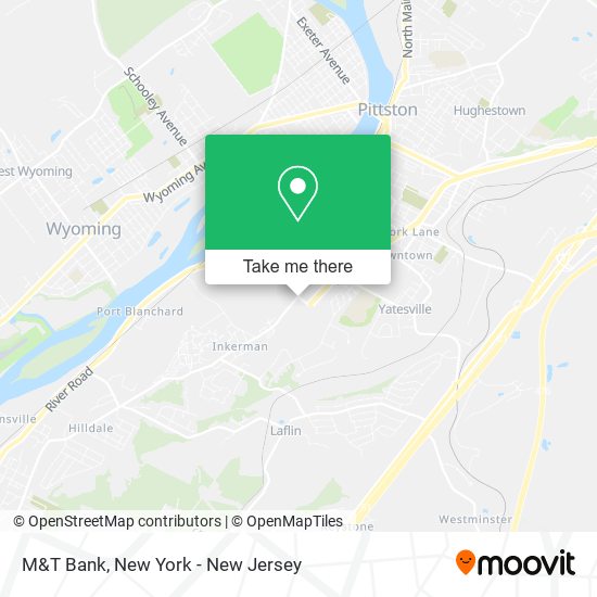 M&T Bank map