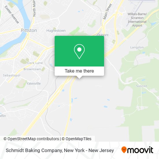 Mapa de Schmidt Baking Company