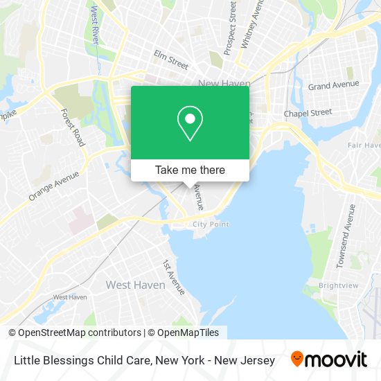 Little Blessings Child Care map