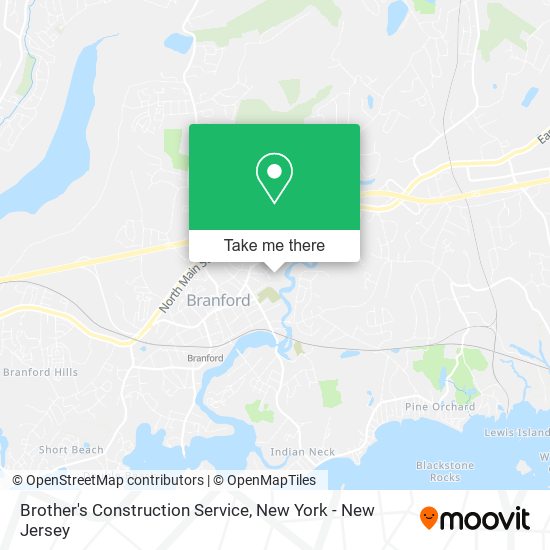 Mapa de Brother's Construction Service