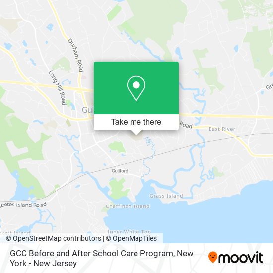 GCC Before and After School Care Program map