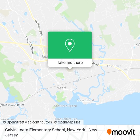 Calvin Leete Elementary School map