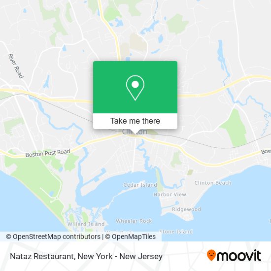 Nataz Restaurant map