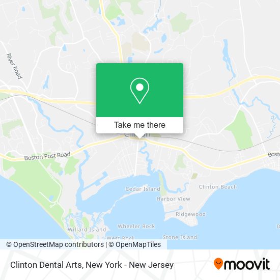 Mapa de Clinton Dental Arts