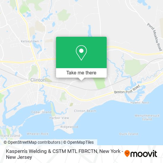 Mapa de Kaspern's Welding & CSTM MTL FBRCTN