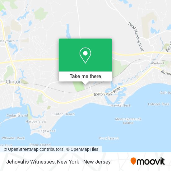 Mapa de Jehovah's Witnesses