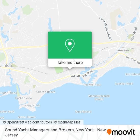 Sound Yacht Managers and Brokers map
