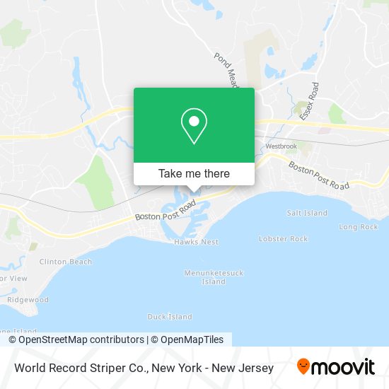 Mapa de World Record Striper Co.