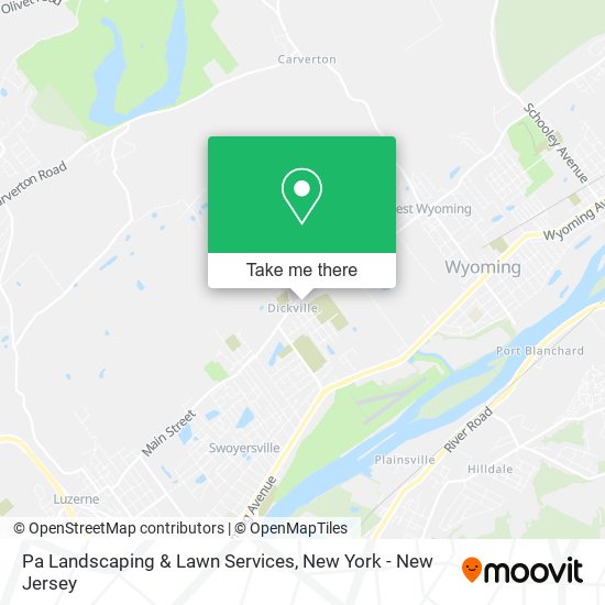 Pa Landscaping & Lawn Services map