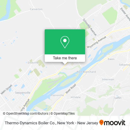Thermo-Dynamics Boiler Co. map