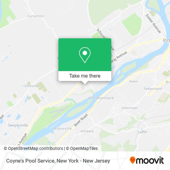 Mapa de Coyne's Pool Service