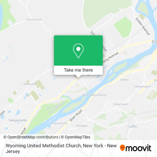 Mapa de Wyoming United Methodist Church