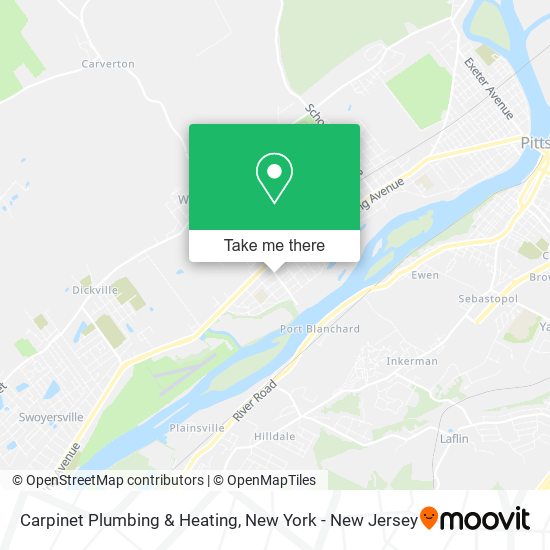 Mapa de Carpinet Plumbing & Heating