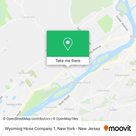 Mapa de Wyoming Hose Company 1
