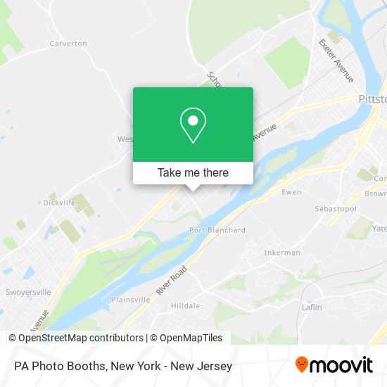 PA Photo Booths map