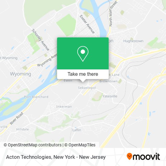 Mapa de Acton Technologies