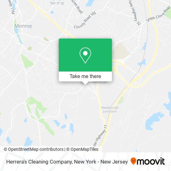 Herrera's Cleaning Company map