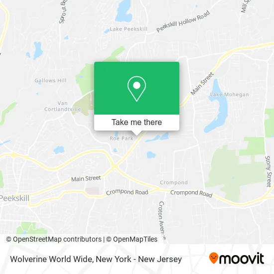 Wolverine World Wide map