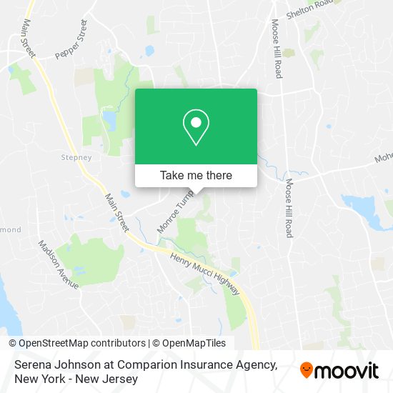Mapa de Serena Johnson at Comparion Insurance Agency