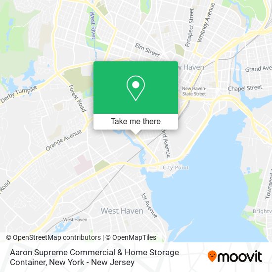 Mapa de Aaron Supreme Commercial & Home Storage Container