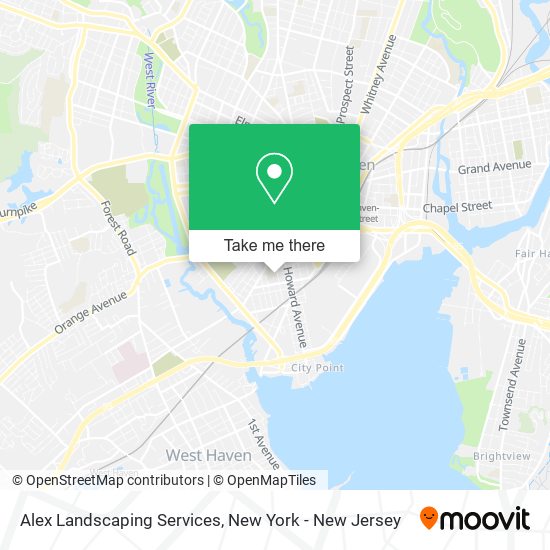 Mapa de Alex Landscaping Services
