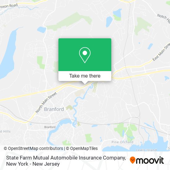 State Farm Mutual Automobile Insurance Company map