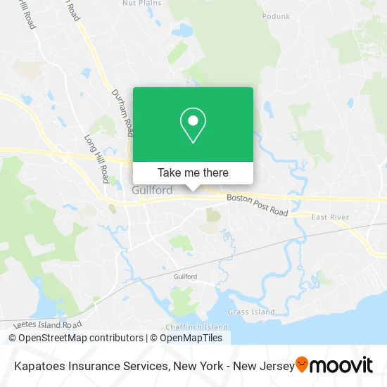 Kapatoes Insurance Services map