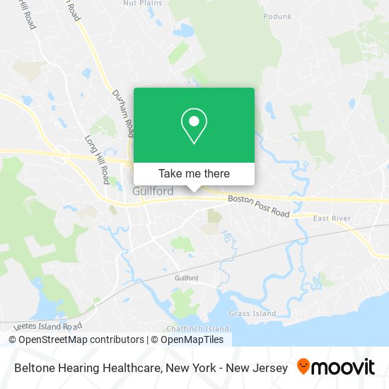Mapa de Beltone Hearing Healthcare