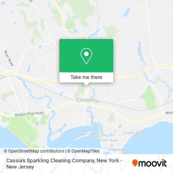 Cassia's Sparkling Cleaning Company map