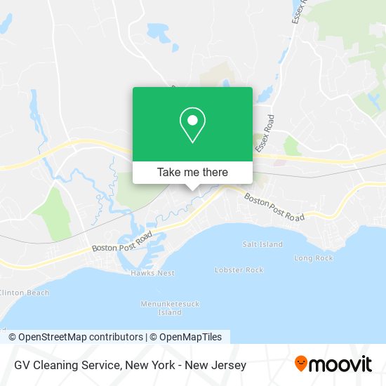 GV Cleaning Service map