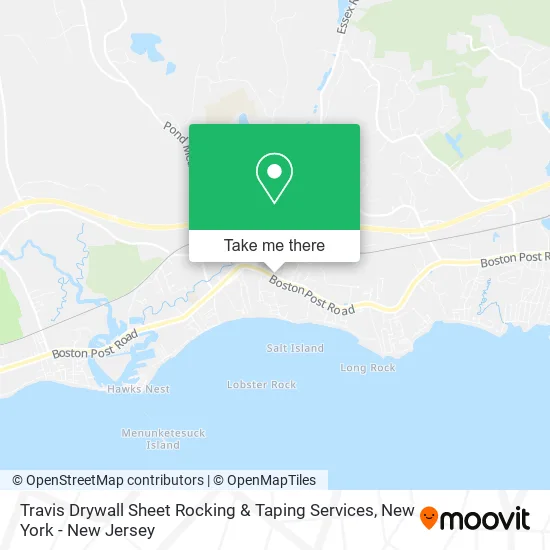 Travis Drywall Sheet Rocking & Taping Services map