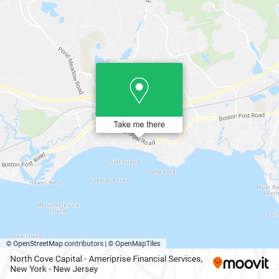 Mapa de North Cove Capital - Ameriprise Financial Services