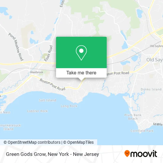 Green Gods Grow map