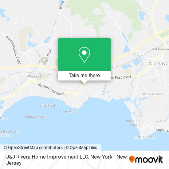 Mapa de J&J Rivera Home Improvement LLC