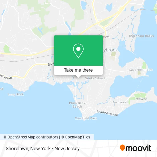 Shorelawn map