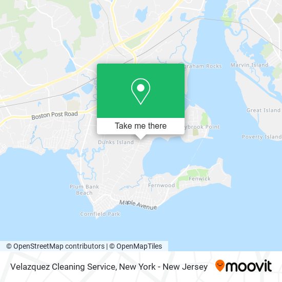 Mapa de Velazquez Cleaning Service