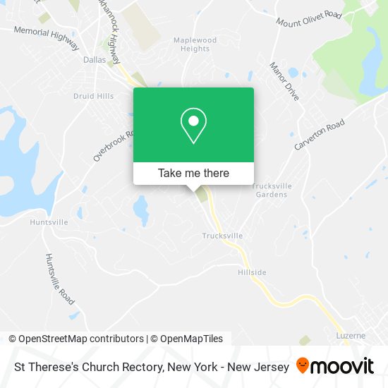 St Therese's Church Rectory map